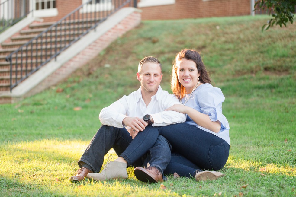 State House Engagement Photos in the fall