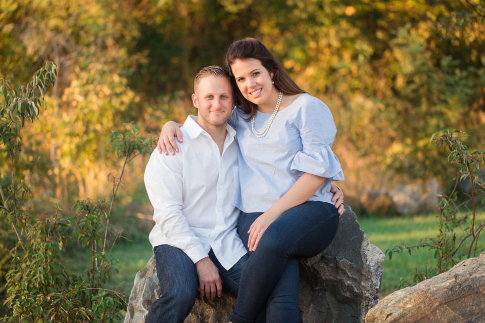 Jonas Green Beach Fall Engagement photos