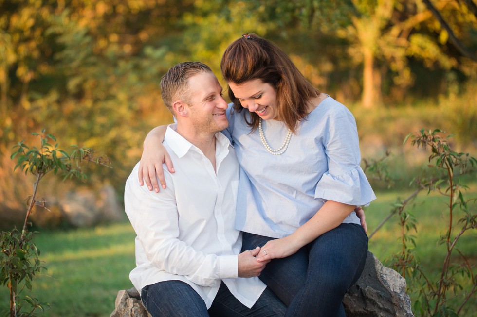 Jonas Green Beach Fall Engagement photos