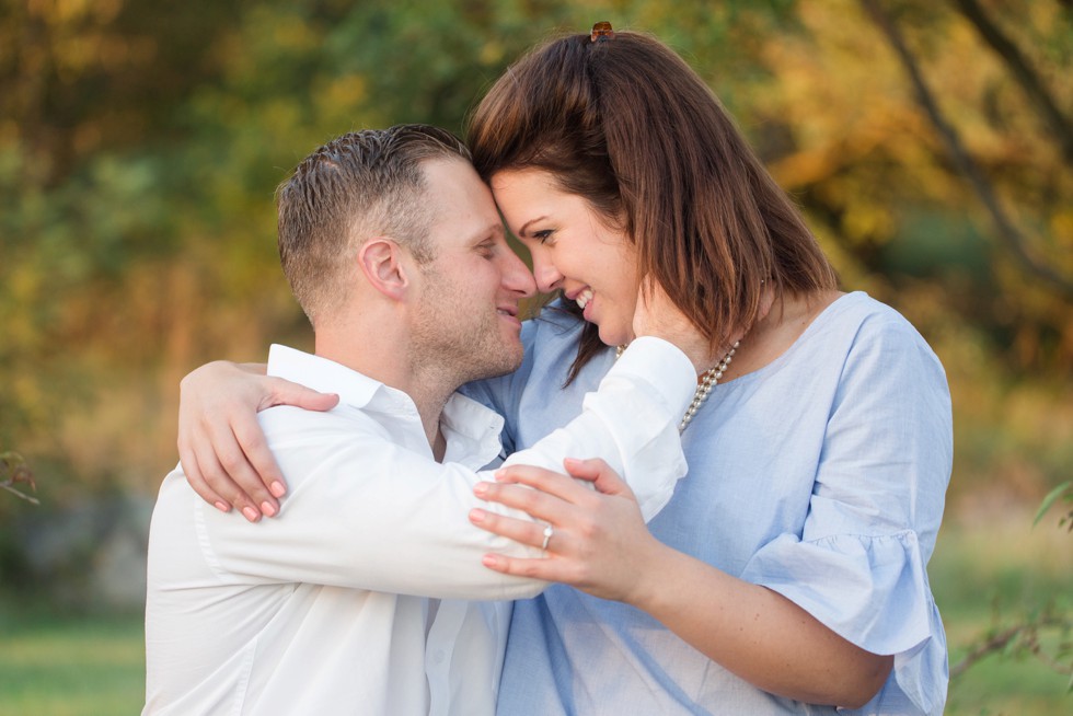 Jonas Green Beach Fall Engagement photos