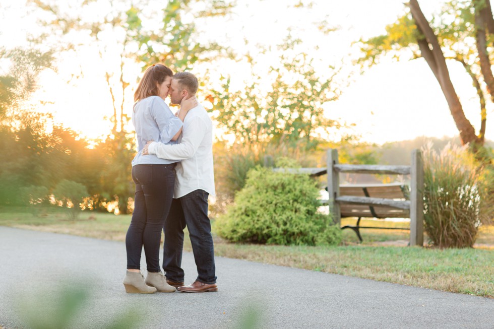 Beach Fall Engagement photos