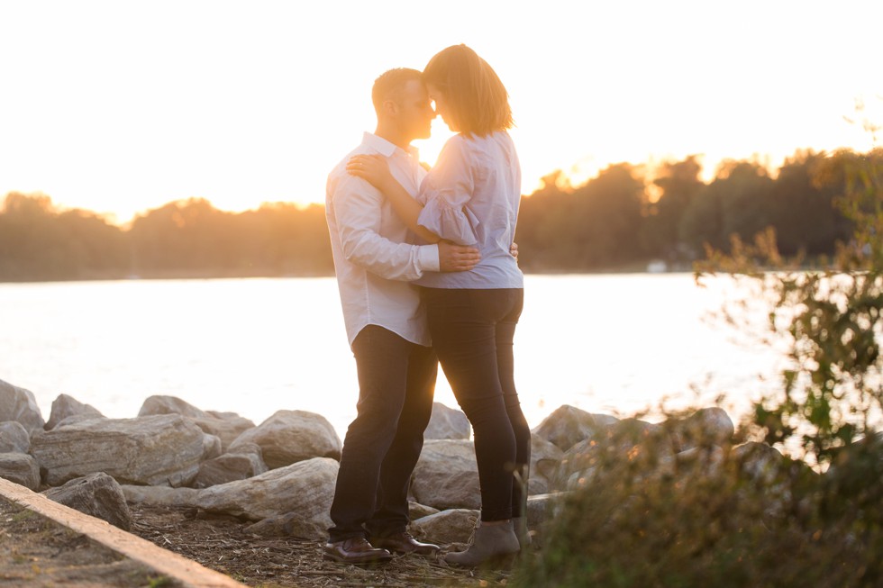 Jonas Green Beach Fall Engagement photos