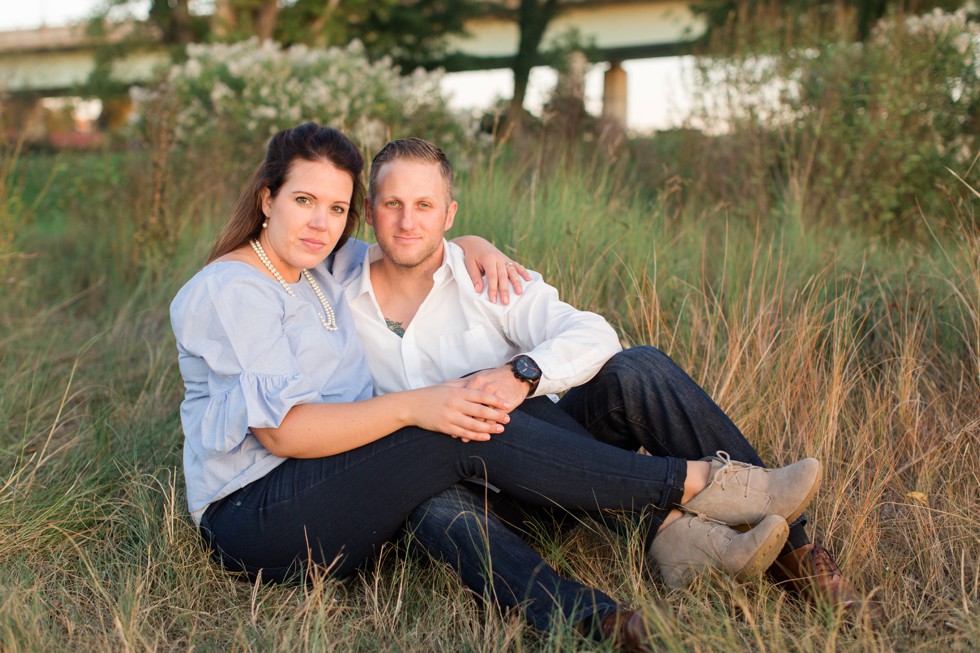 Jonas Green Beach Fall Engagement photos