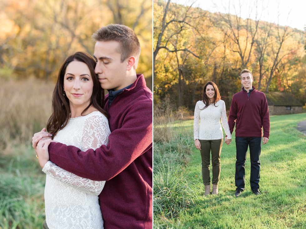 Bowman's Hill Wildflower Preserve Engagement photos