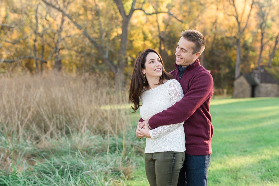 Bowman's Hill Wildflower Preserve Engagement photos