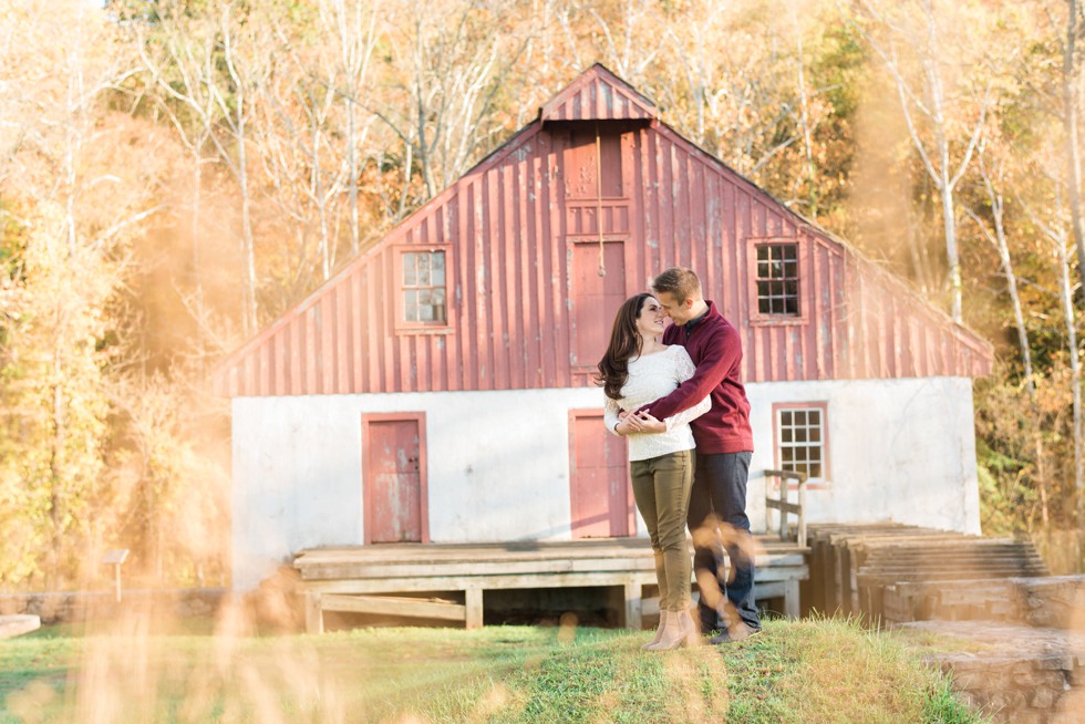 Bowman's Hill Wildflower Preserve Engagement photography