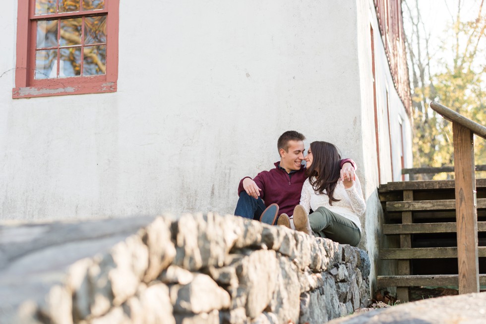 Bowman's Hill Wildflower Preserve Engagement photographers