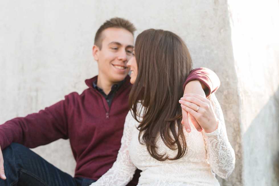 Bowman's Hill Wildflower Preserve Engagement photographers