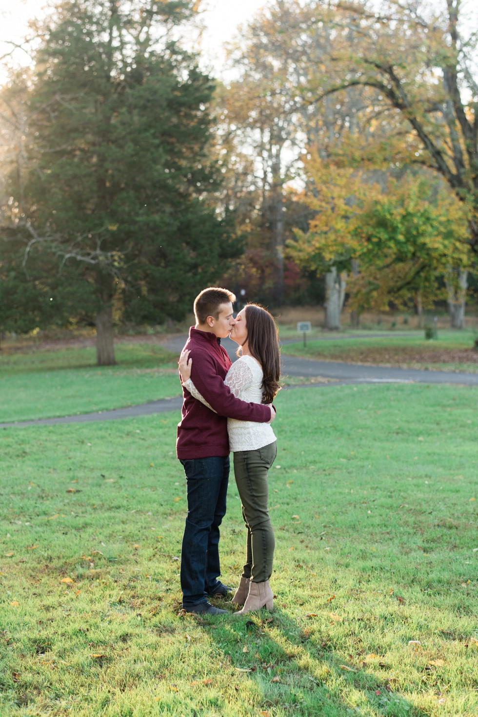 New Hope Fall engagement photos