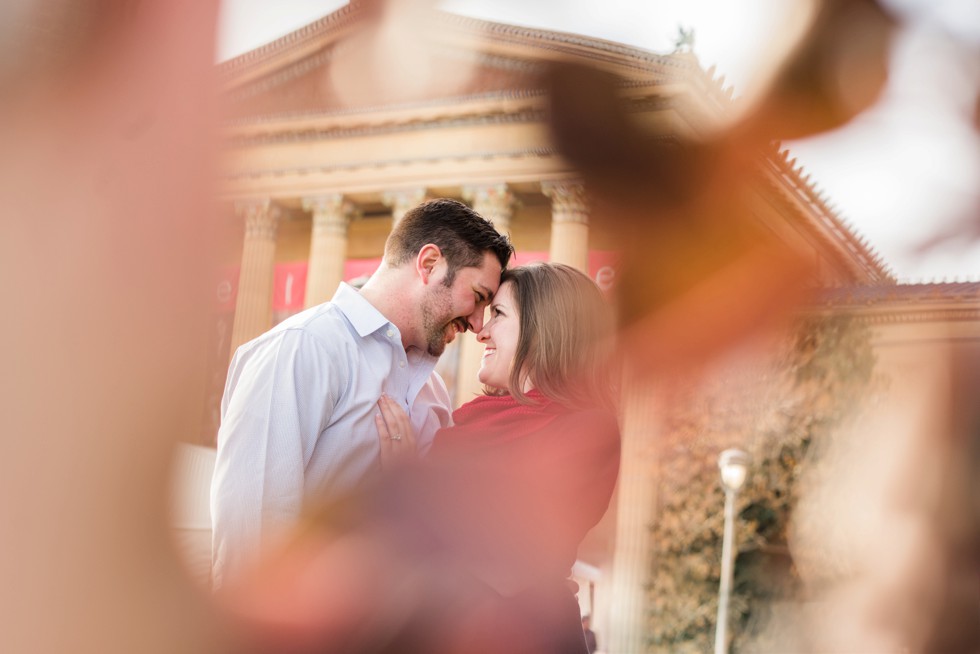 fine art engagement photo at PMA