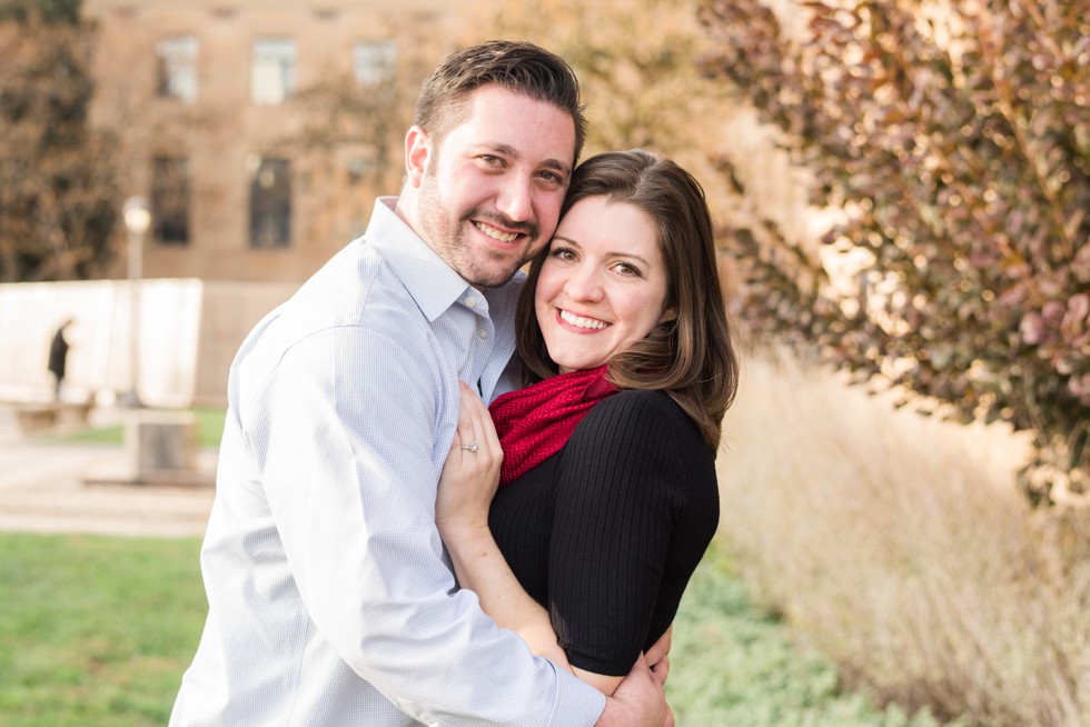 Philadelphia Museum of Art engagement photo 