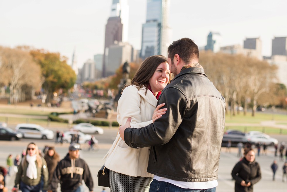 winter proposal photos