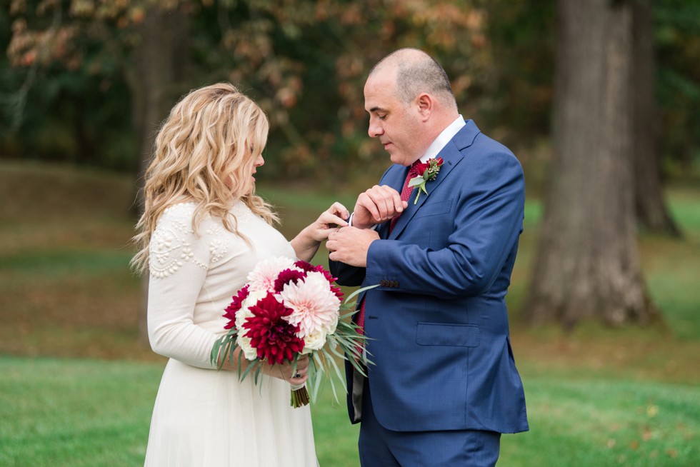 Fall wedding at Sunnybrook Golf Club 