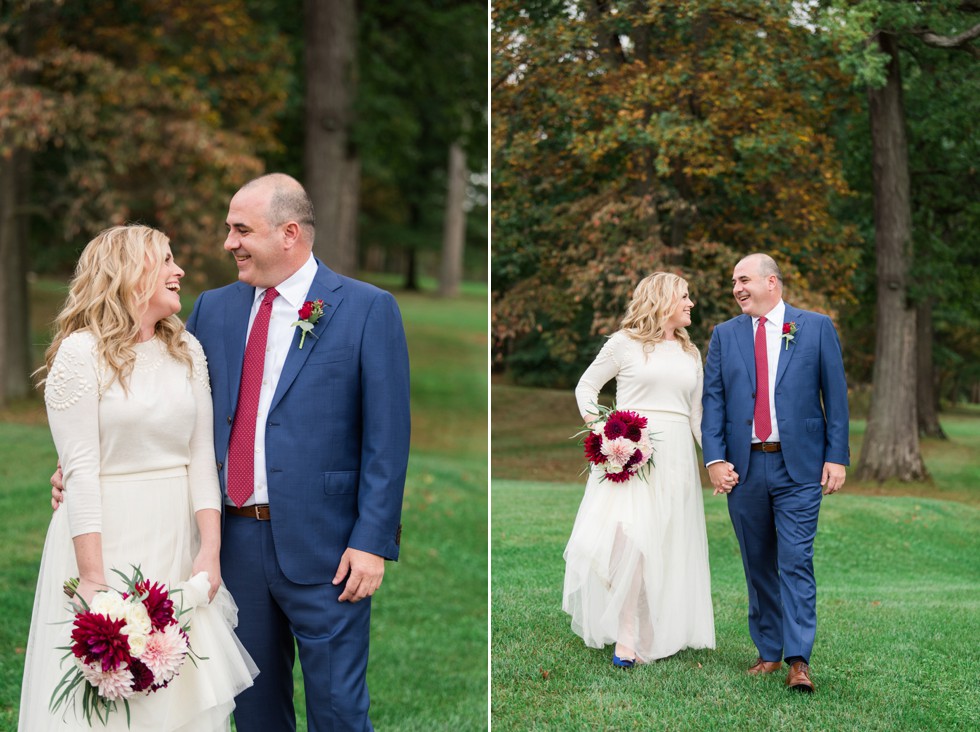 Fall wedding at Sunnybrook Golf Club 