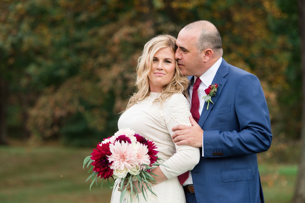 Sunnybrook Golf Club wedding with Ilonka Floral Design Dahlia bouquet