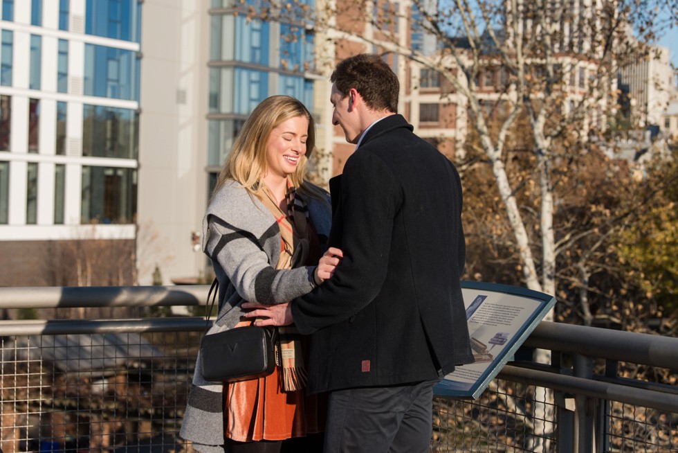 Philadelphia surprise proposal photos