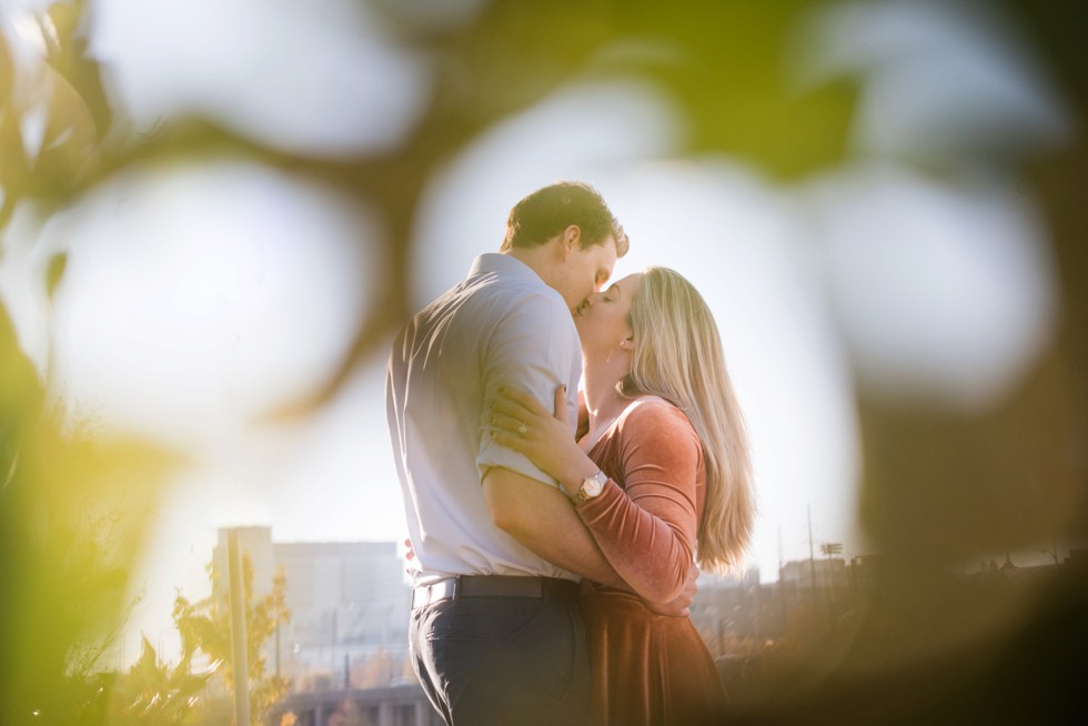 Schuylkill River trail engagement photos