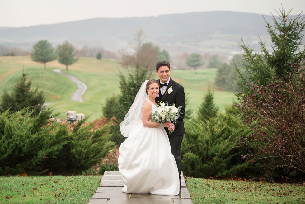 Pennsylvania Winter mountain wedding