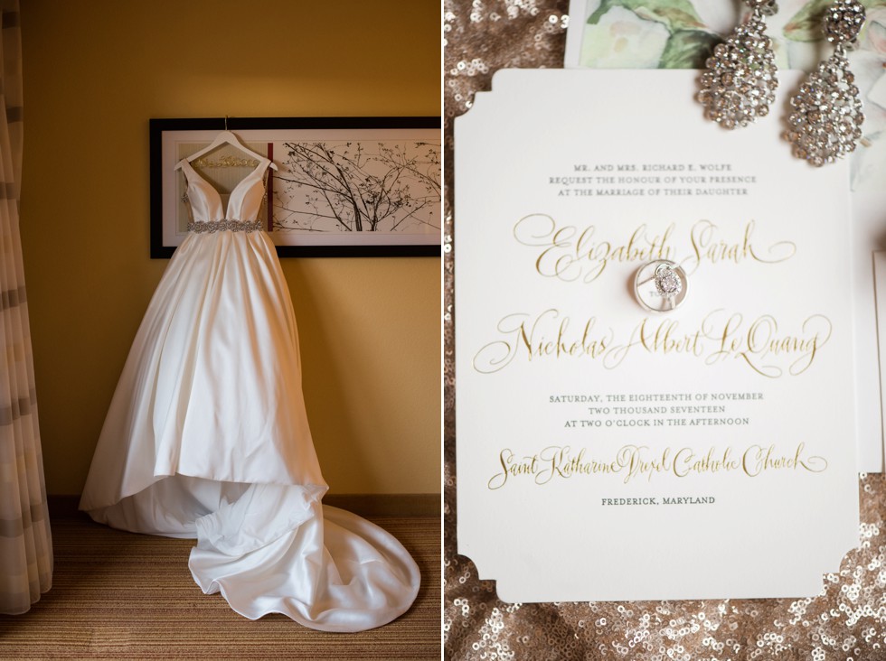 Magnolia Wedding invitation by The Pleasure of your Company