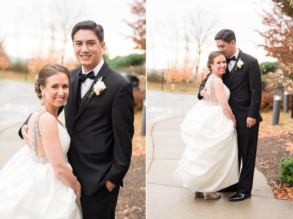 fall mountain wedding in Frederick