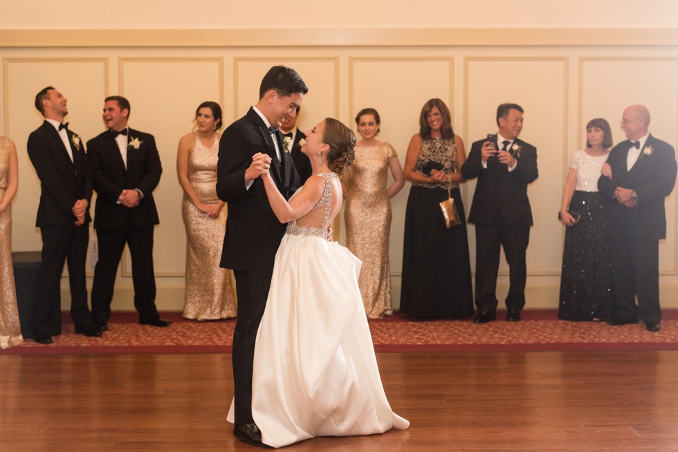 Musket Ridge Golf Club wedding first dance