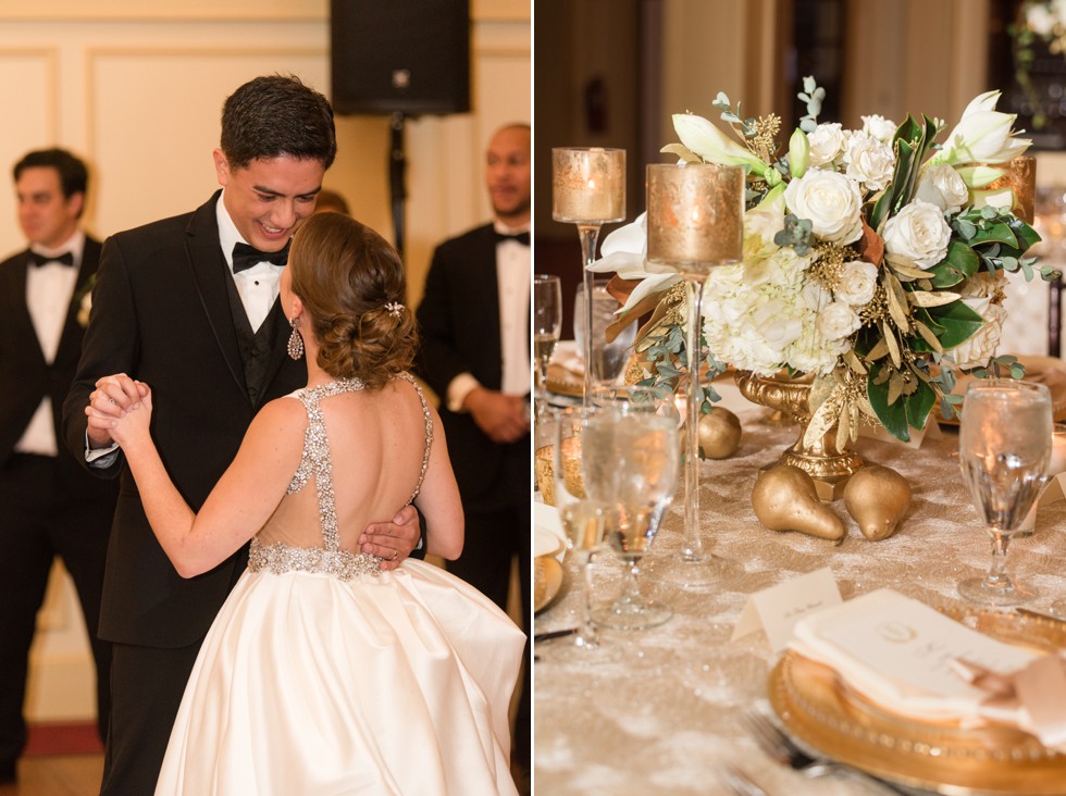 Musket Ridge Golf Club wedding first dance