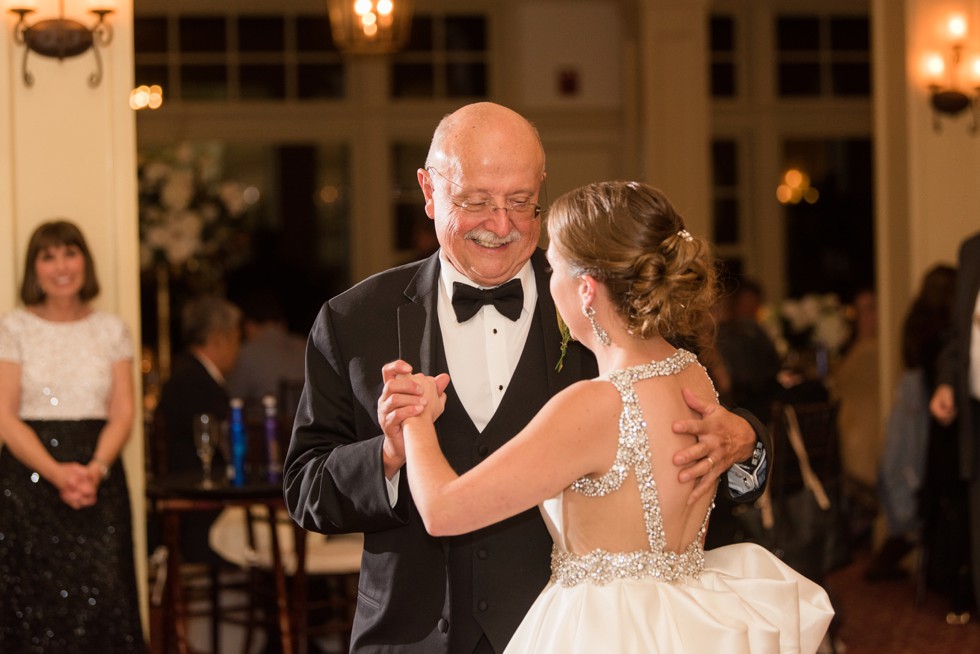 Father of the bride dance at Musket Ridge Golf Club