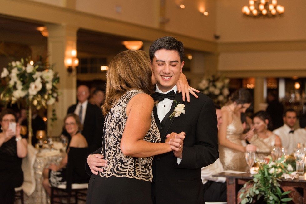 Mother of the groom dance at Musket Ridge Golf Club