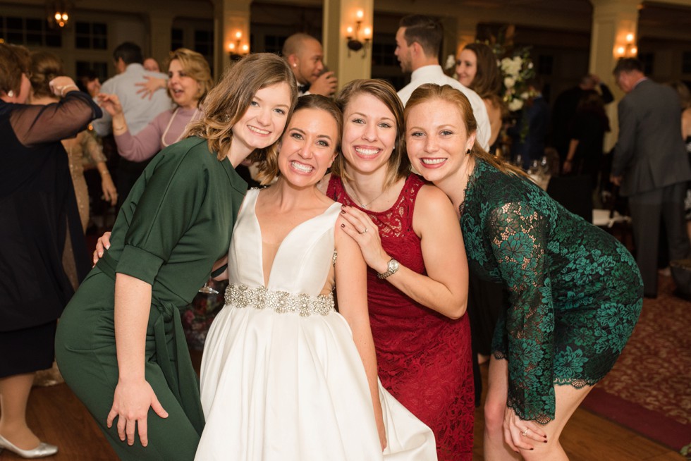 Musket Ridge Golf Club mountain wedding reception