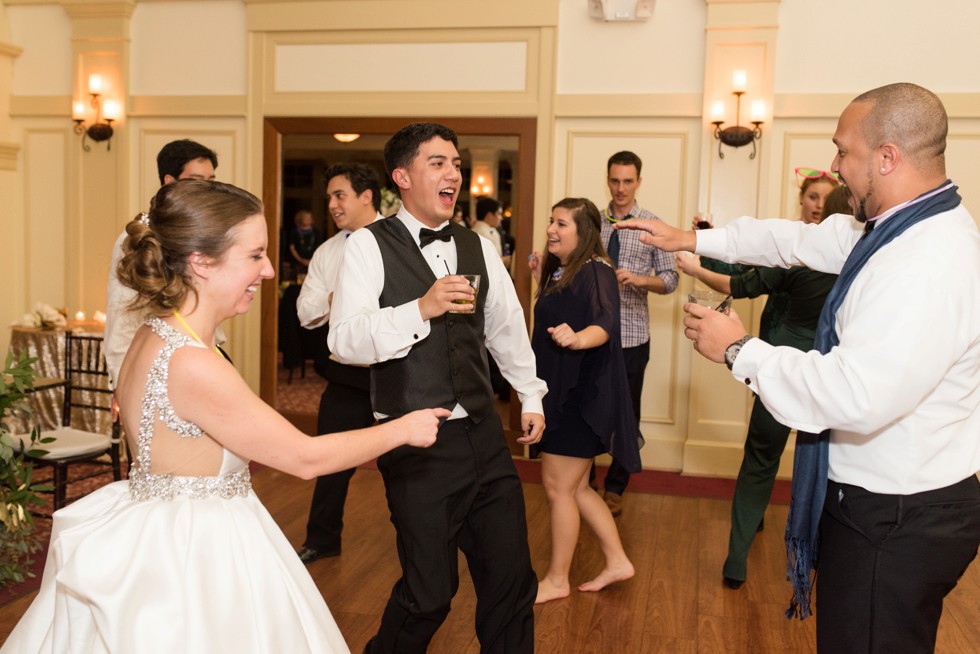 Musket Ridge Golf Club mountain wedding reception dance photos