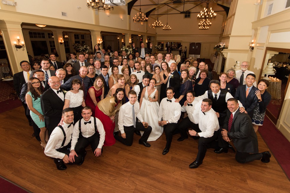 Musket Ridge Golf Club mountain wedding group photos