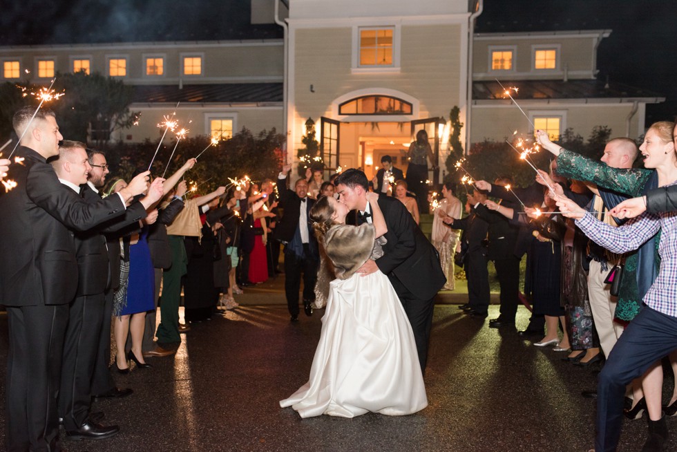 Musket Ridge Golf Club mountain sparkler exit