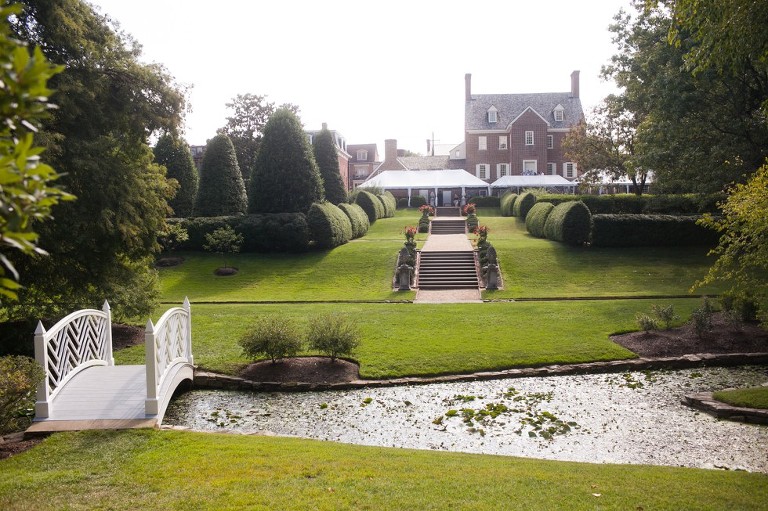 William Paca House Garden Elopement Carly Fuller Photography