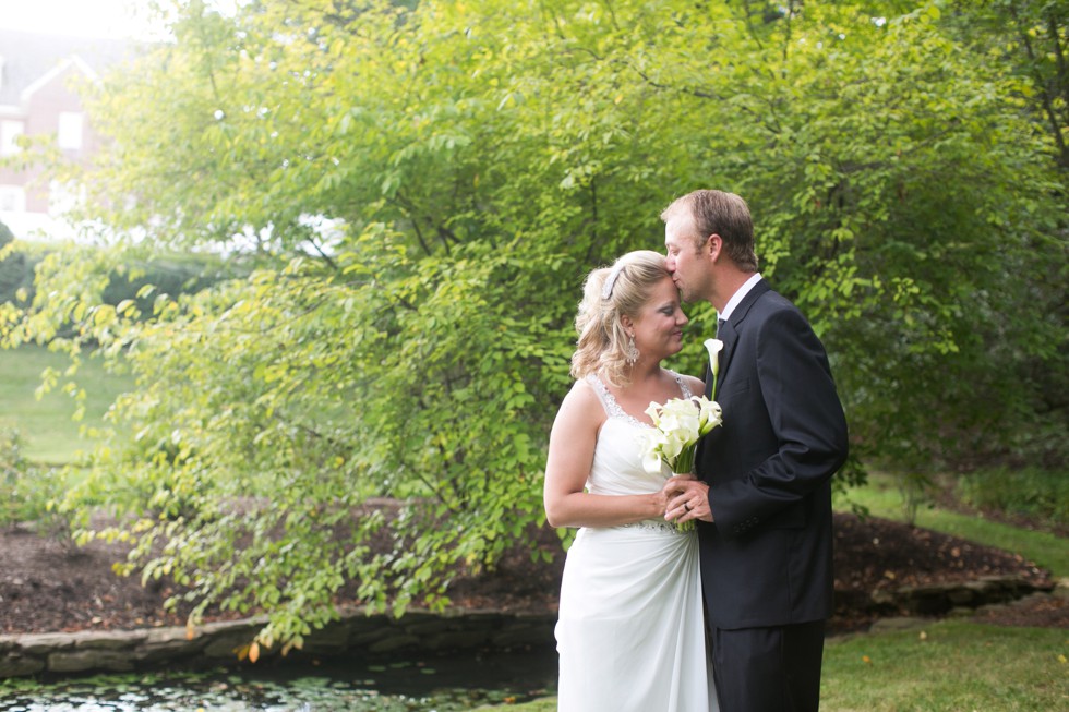 garden elopement portraits