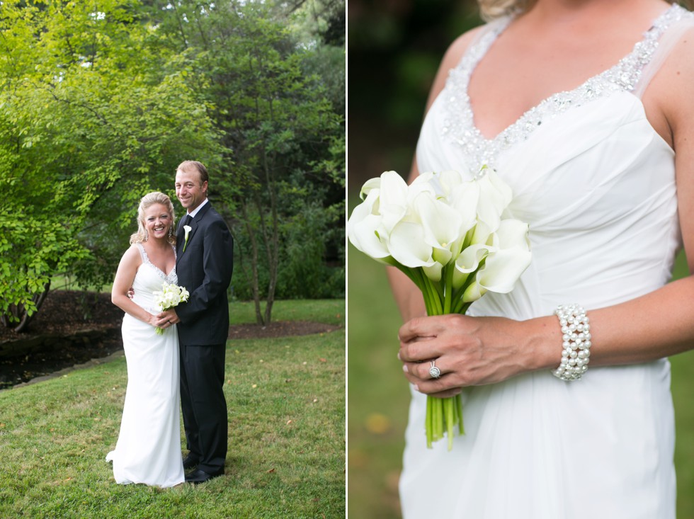 garden elopement portraits