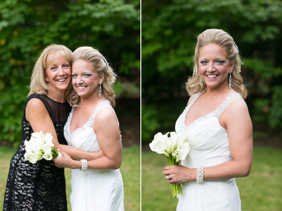 garden elopement mother daughter photo