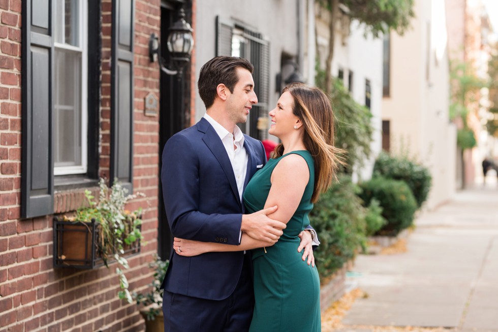 Fitler Square Philadelphia engagement session