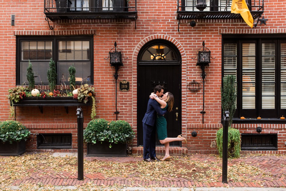 Fitler Square panama street engagement photos