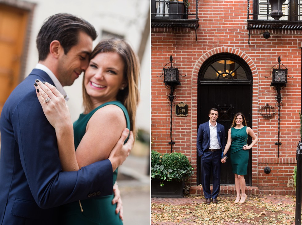 Fitler Square panama street engagement photos