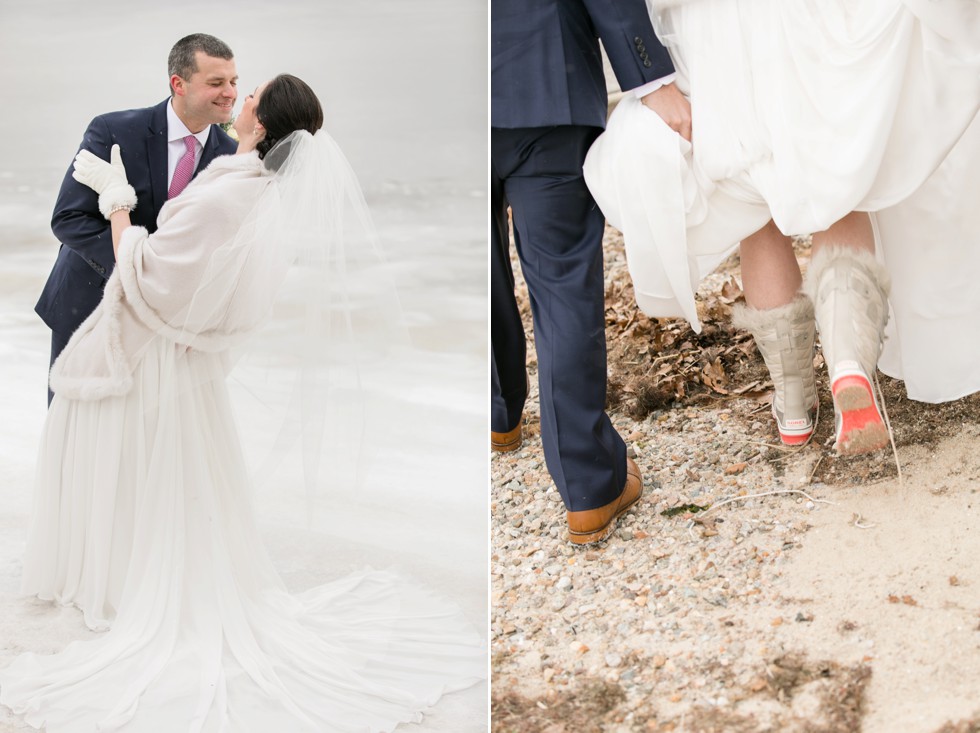 bridal snow boots Cape Cod