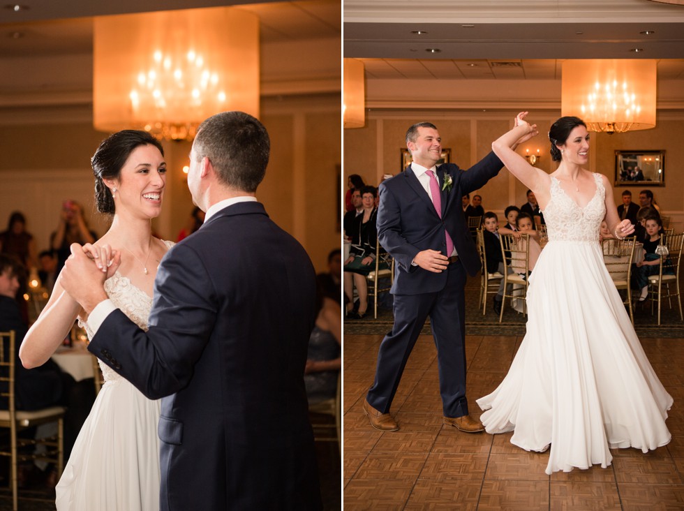 Cape Cod couples first dance 