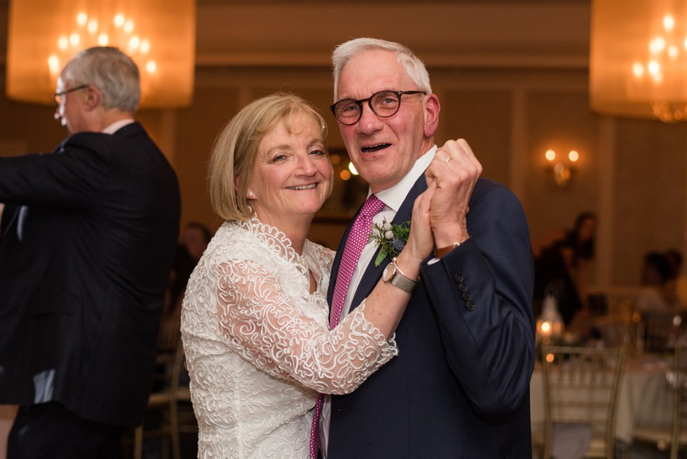 New Seabury Country Club parents dancing 