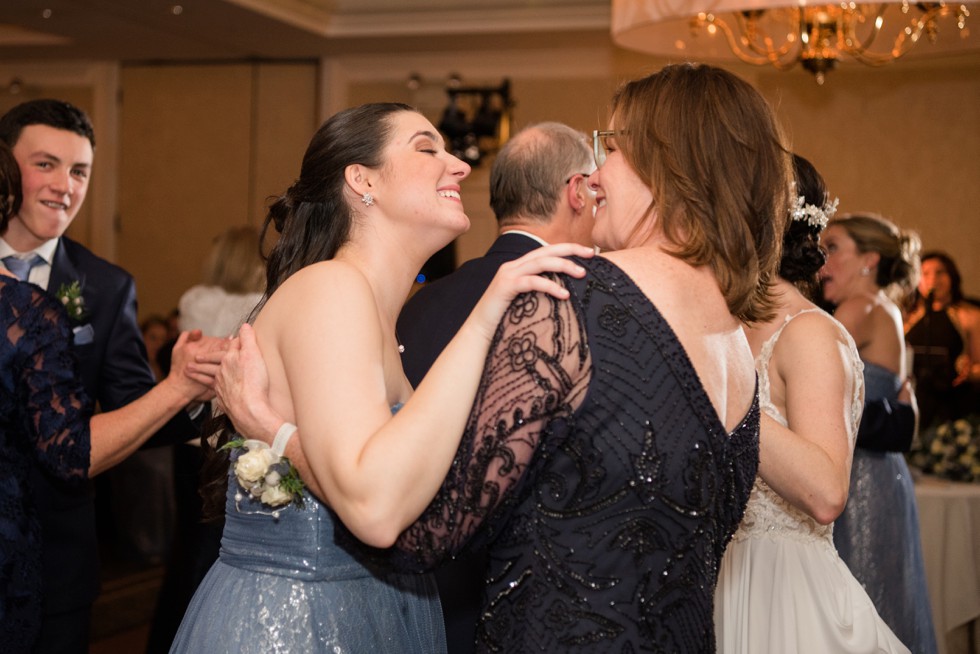 New Seabury Country Club winter wedding reception