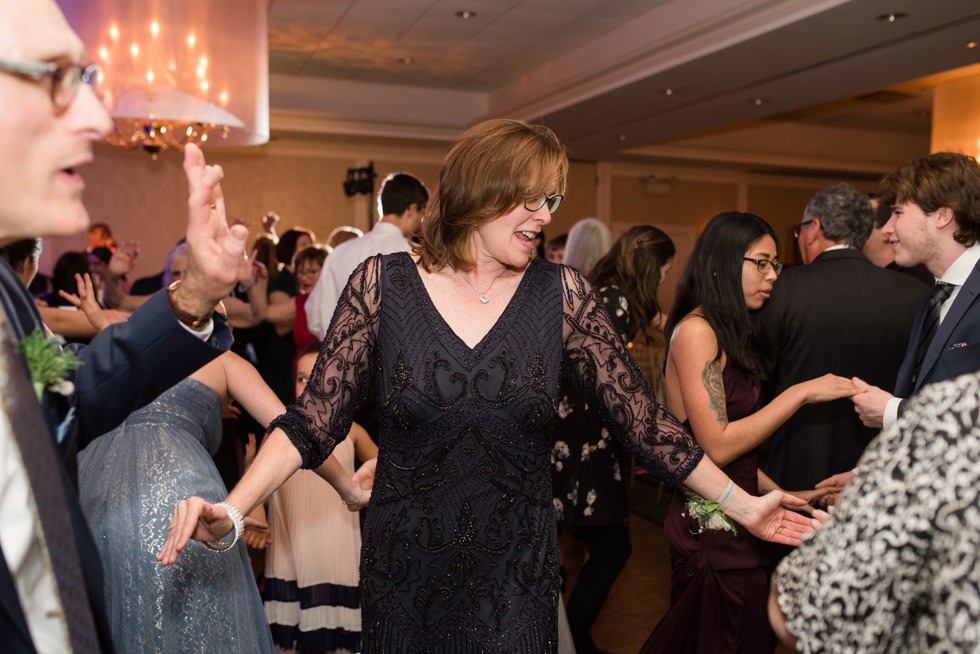 Splash Band Cape cod winter wedding reception