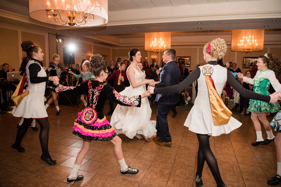 Kanaley School of Irish Dance wedding performance