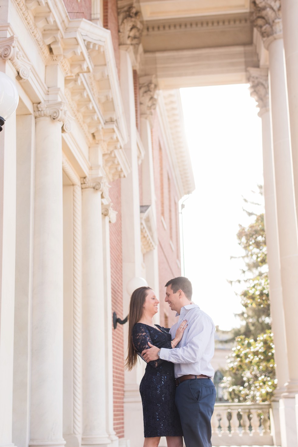 state house engagement photo