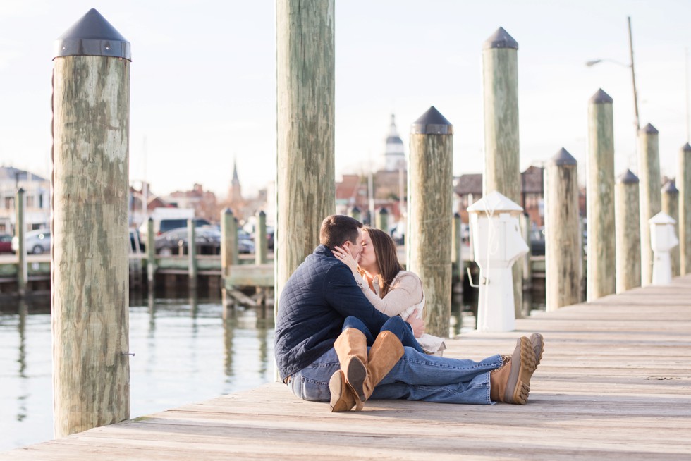 engagement photos by the water