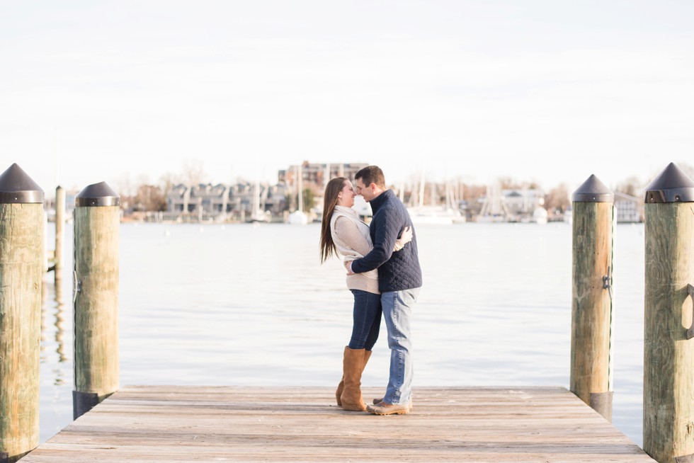 chesapeake bay engagement photos