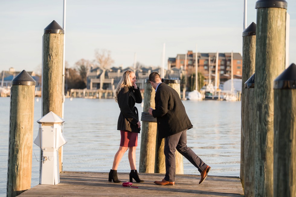 proposal photos in Annapolis