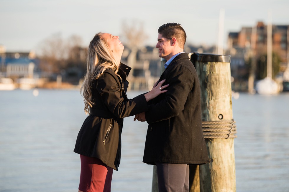 she said yes Annapolis proposal